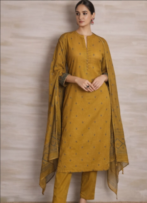 Mustard Print Set