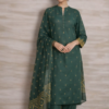 Emerald Green Cotton Suit Set